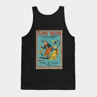 VINTAGE FIRECRACKER CLOWN BRAND Tank Top